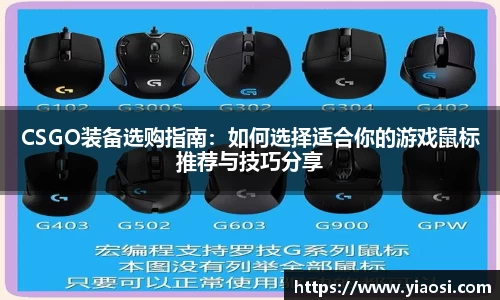 CSGO装备选购指南：如何选择适合你的游戏鼠标推荐与技巧分享
